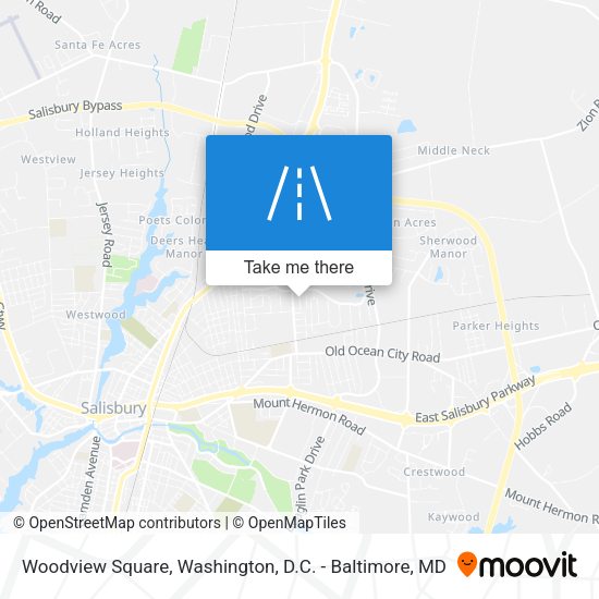 Woodview Square map