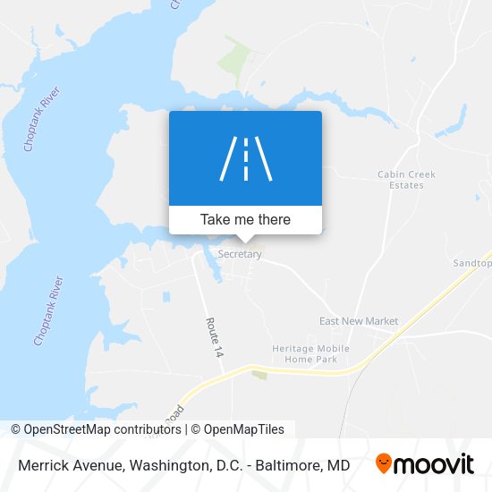 Mapa de Merrick Avenue