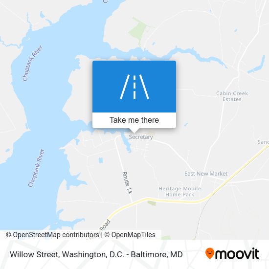Mapa de Willow Street