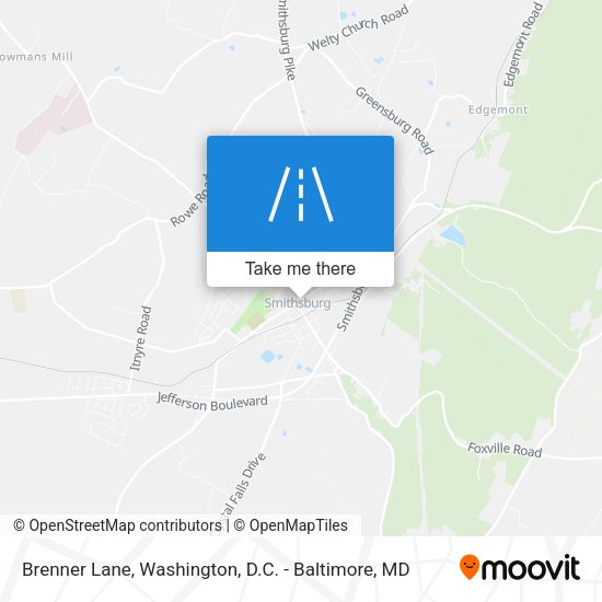 Brenner Lane map
