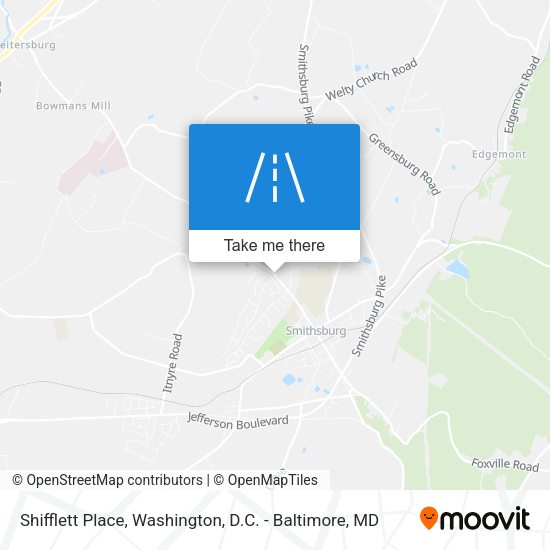 Mapa de Shifflett Place