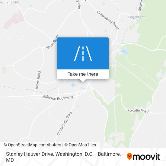 Mapa de Stanley Hauver Drive