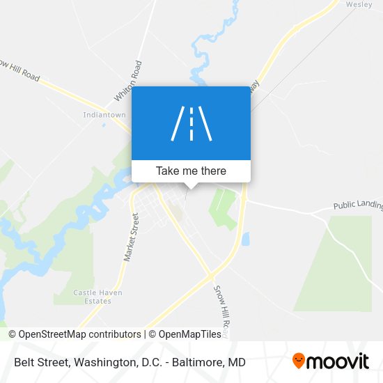 Mapa de Belt Street
