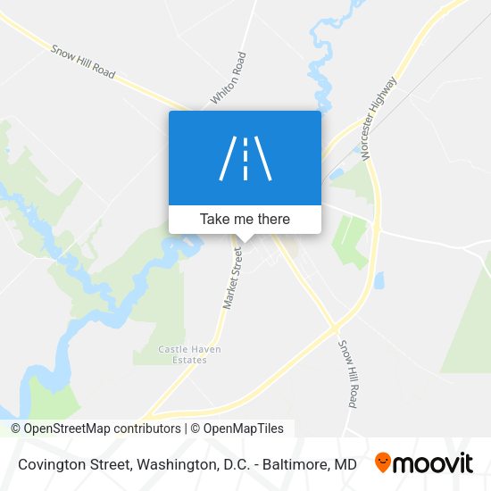 Mapa de Covington Street