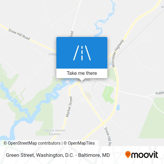 Green Street map