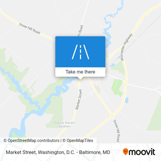 Market Street map