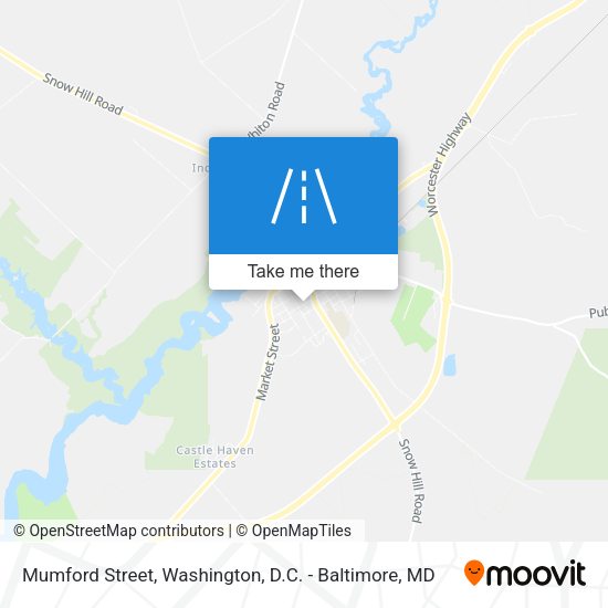 Mumford Street map