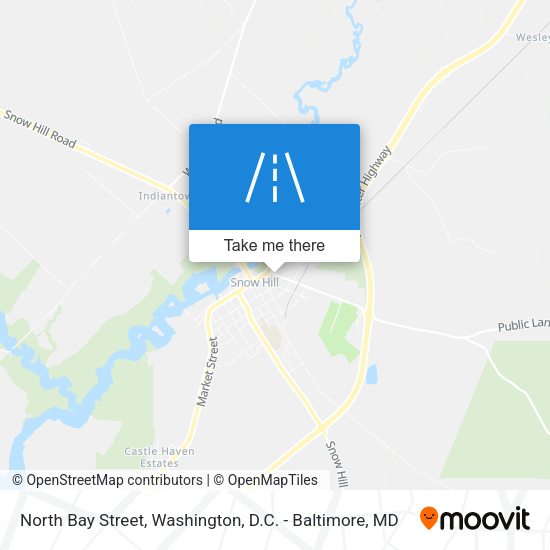 North Bay Street map