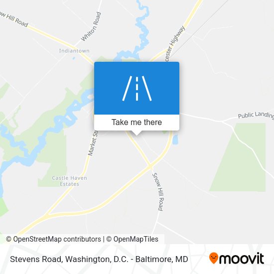 Mapa de Stevens Road