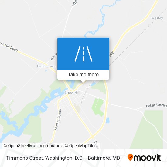 Timmons Street map