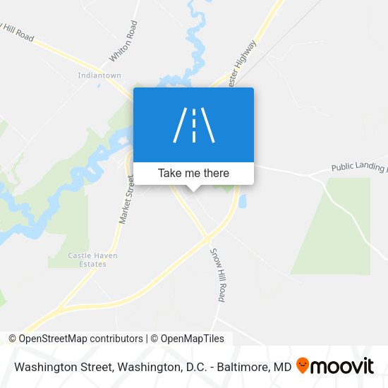 Washington Street map