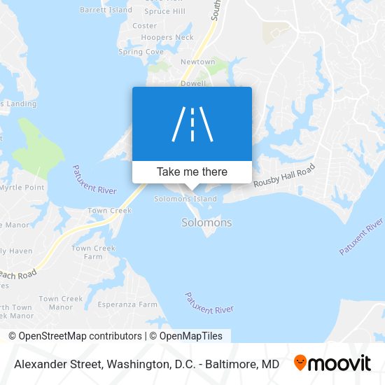 Mapa de Alexander Street