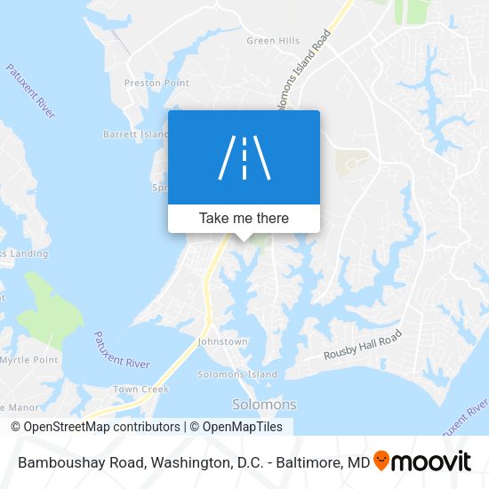 Bamboushay Road map