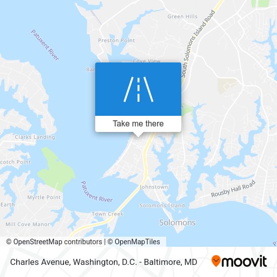 Charles Avenue map