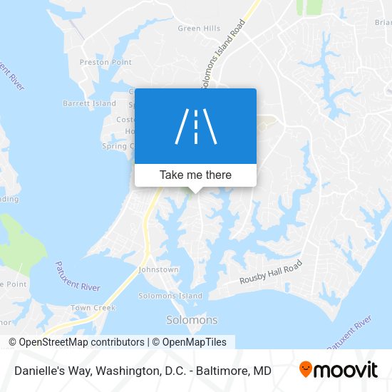 Danielle's Way map
