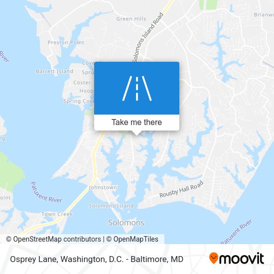 Mapa de Osprey Lane