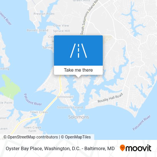 Oyster Bay Place map
