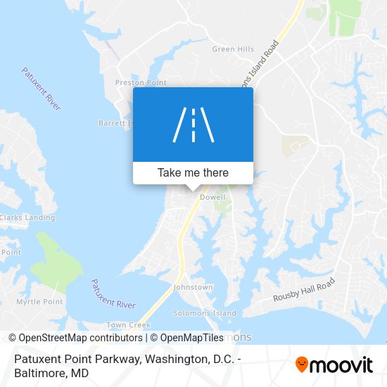 Patuxent Point Parkway map