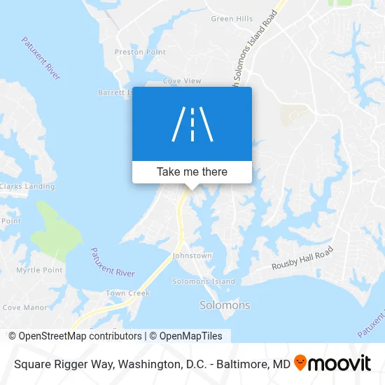 Square Rigger Way map