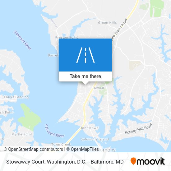 Stowaway Court map