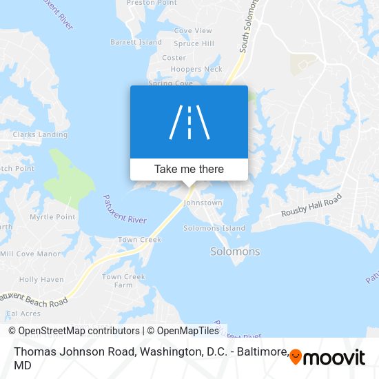 Thomas Johnson Road map