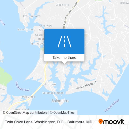 Mapa de Twin Cove Lane