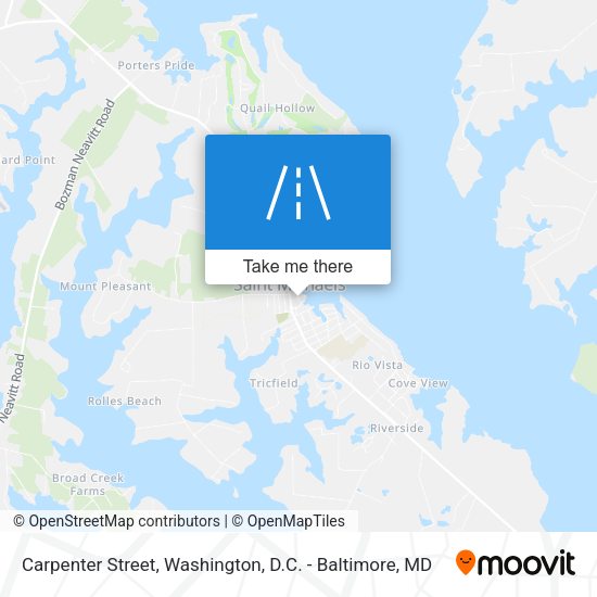 Carpenter Street map