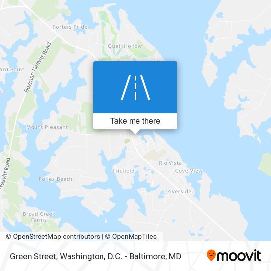 Green Street map
