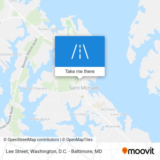 Lee Street map