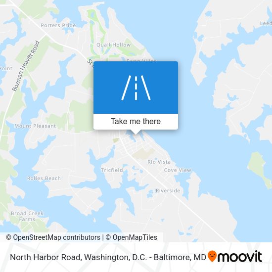 Mapa de North Harbor Road