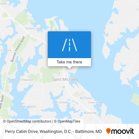 Perry Cabin Drive map