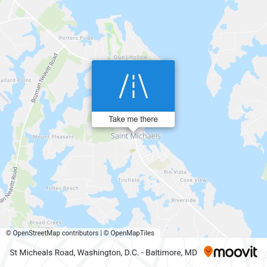 St Micheals Road map