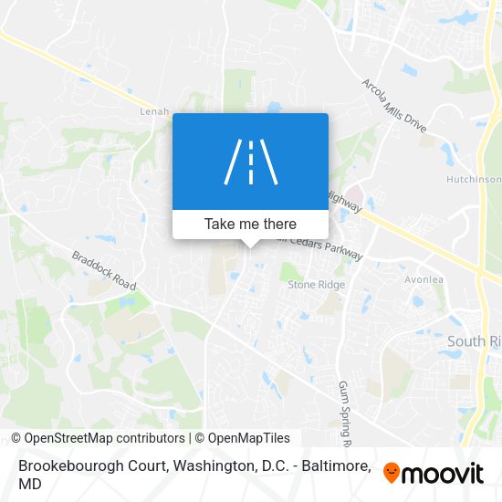 Brookebourogh Court map