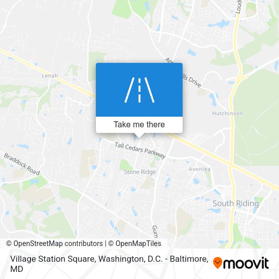 Village Station Square map