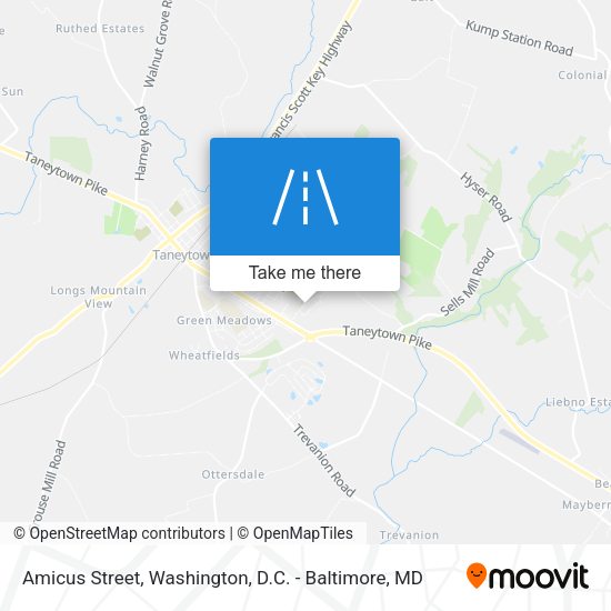 Amicus Street map