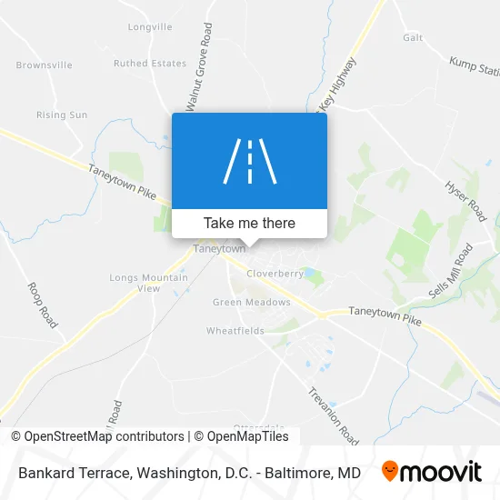 Bankard Terrace map