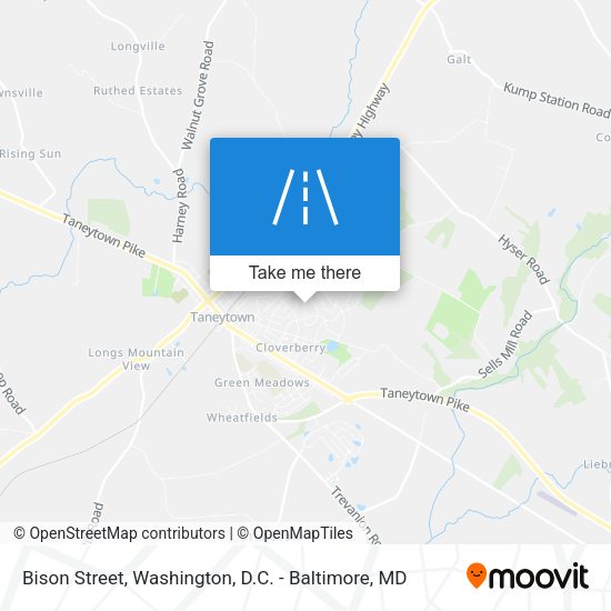 Mapa de Bison Street