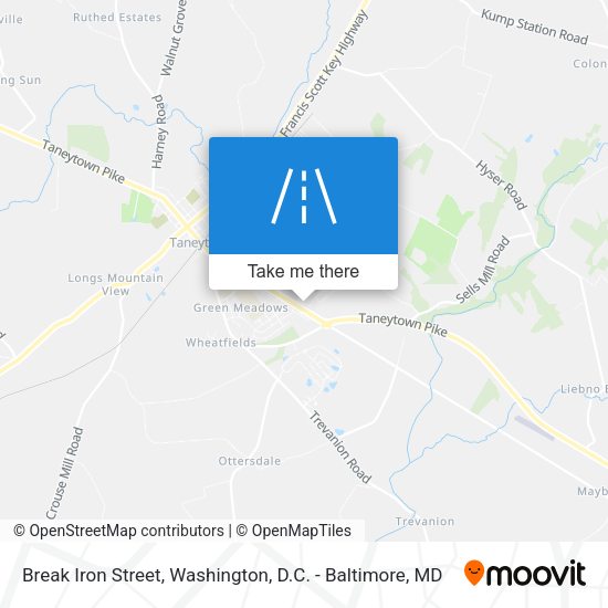 Mapa de Break Iron Street