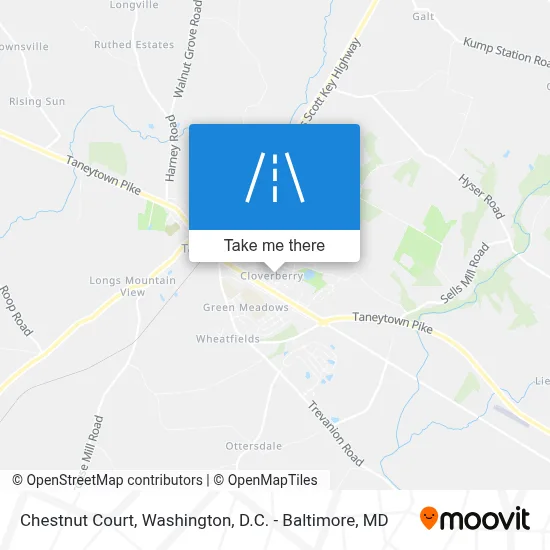 Chestnut Court map