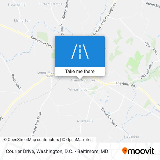 Mapa de Courier Drive