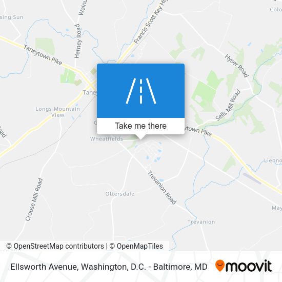 Ellsworth Avenue map