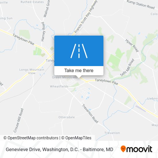 Mapa de Genevieve Drive