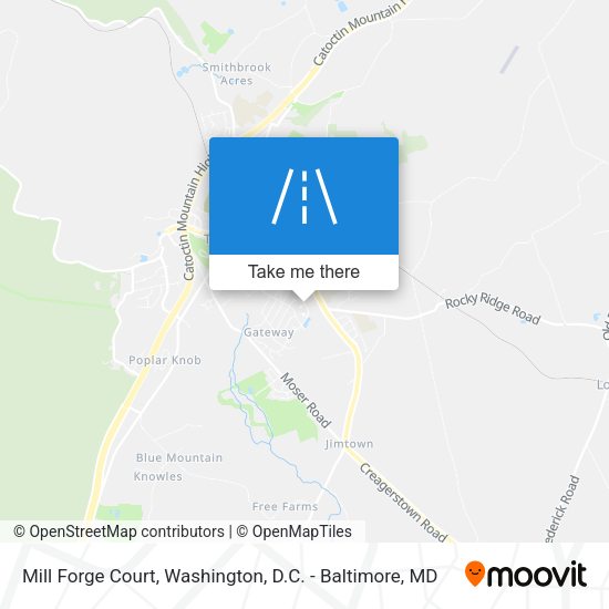 Mapa de Mill Forge Court