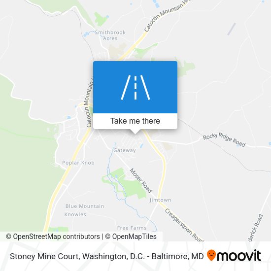 Mapa de Stoney Mine Court