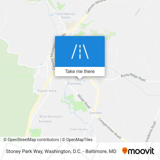 Mapa de Stoney Park Way