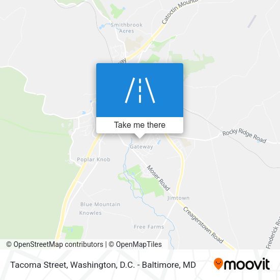 Mapa de Tacoma Street