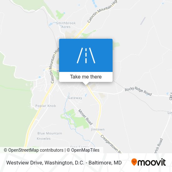 Westview Drive map