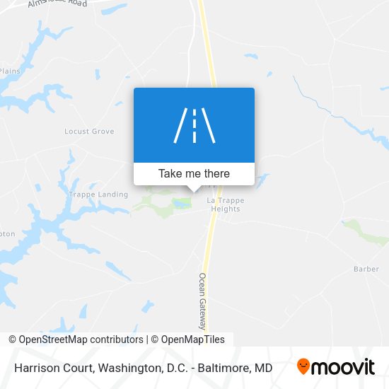 Mapa de Harrison Court
