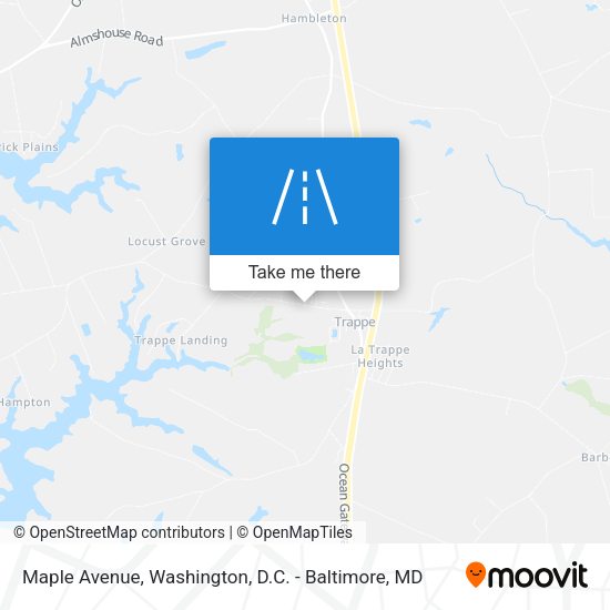 Maple Avenue map