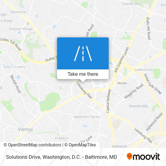 Solutions Drive map